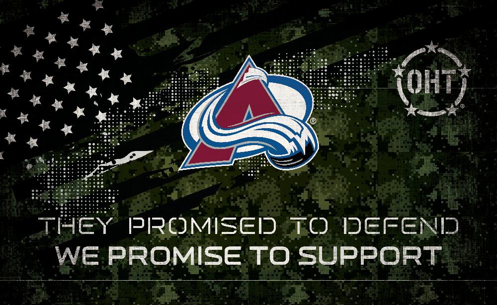 fan creations Colorado Avalanche OHT Tray