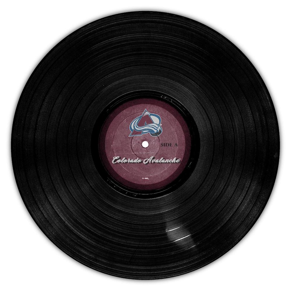 fan creations Colorado Avalanche Vinyl 12in Circle