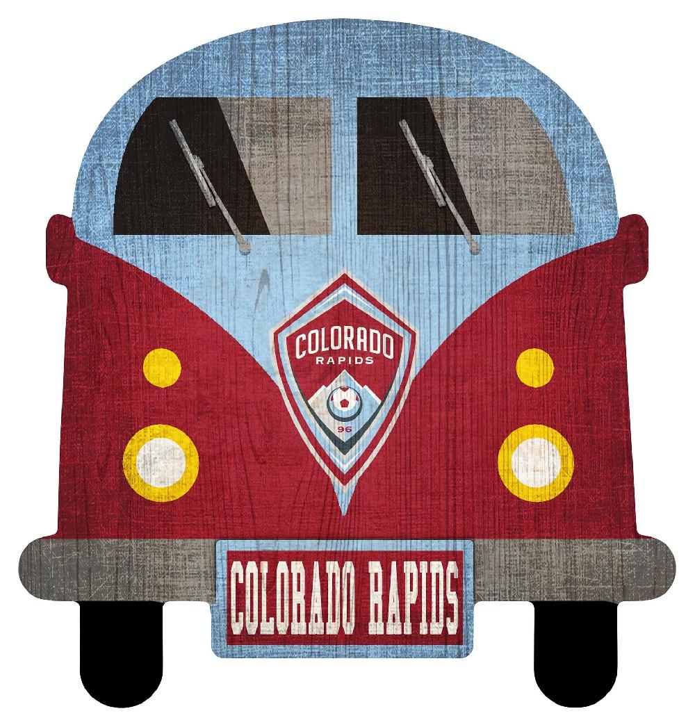 fan creations Colorado Rapids 12" Team Bus Sign