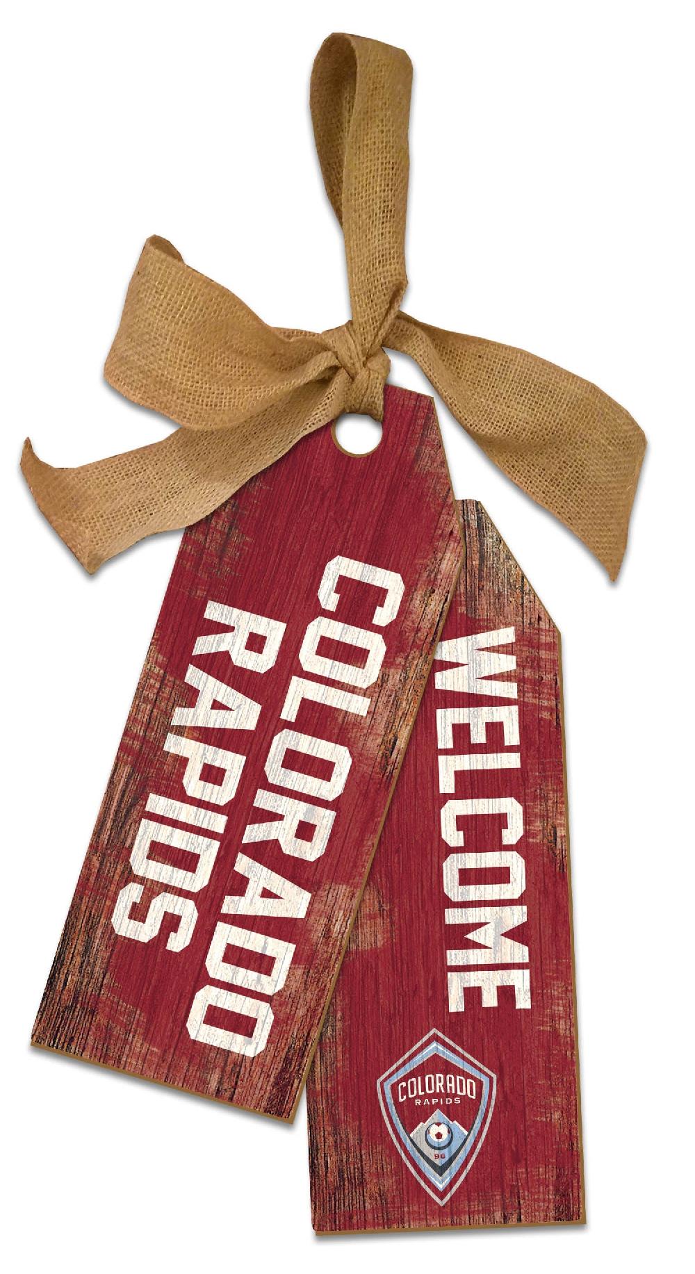fan creations Colorado Rapids 12" Team Tags