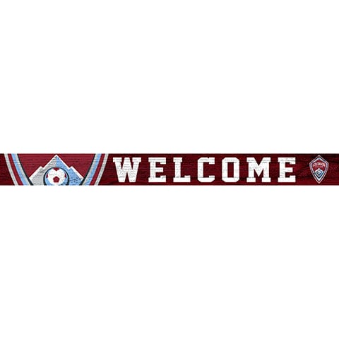fan creations Colorado Rapids 16in. Welcome Strip