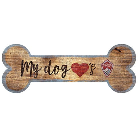 fan creations Colorado Rapids Dog Bone Sign