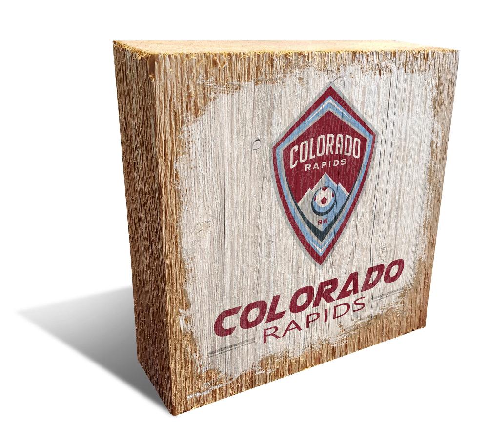 fan creations Colorado Rapids Team Logo Block
