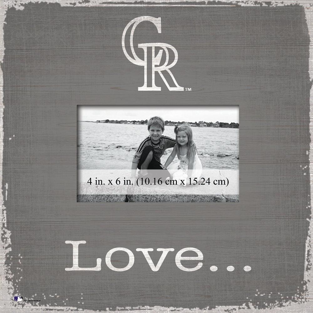 fan creations Colorado Rockies Love Picture Frame