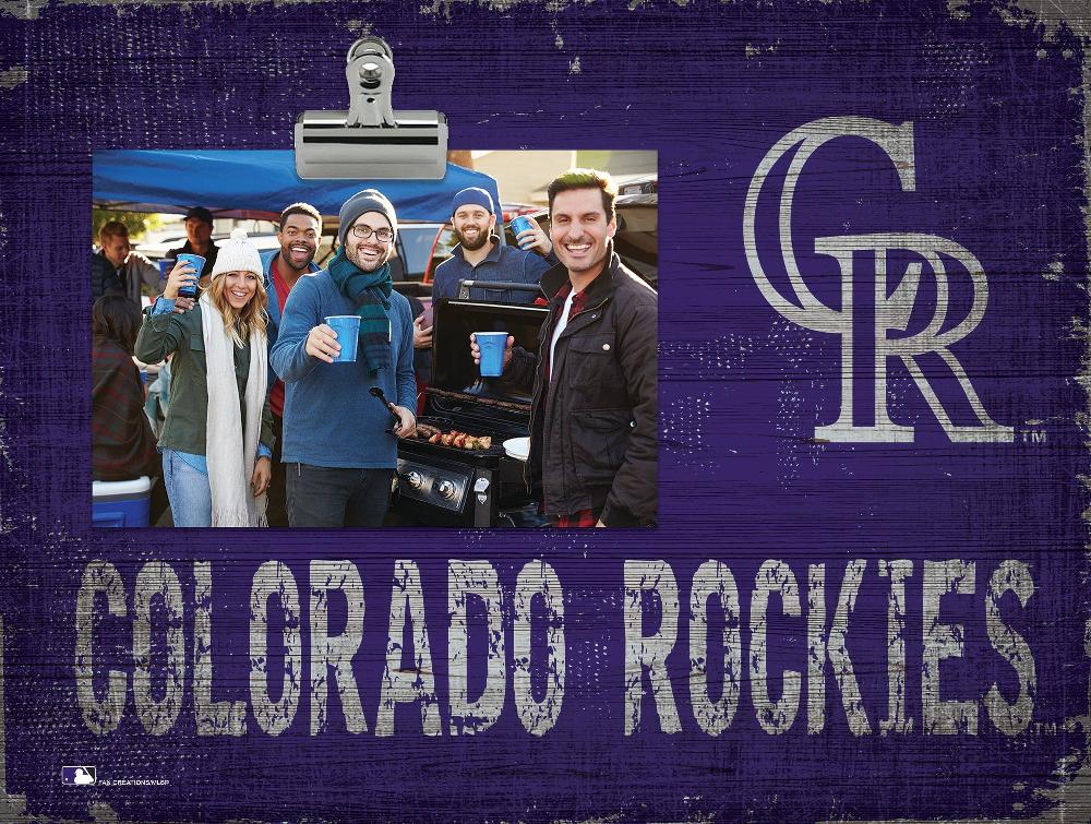 fan creations Colorado Rockies Team Clip Frame
