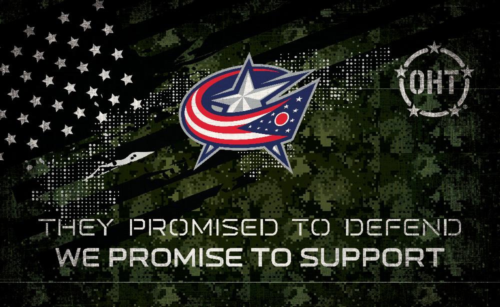 fan creations Columbus Blue Jackets OHT Tray