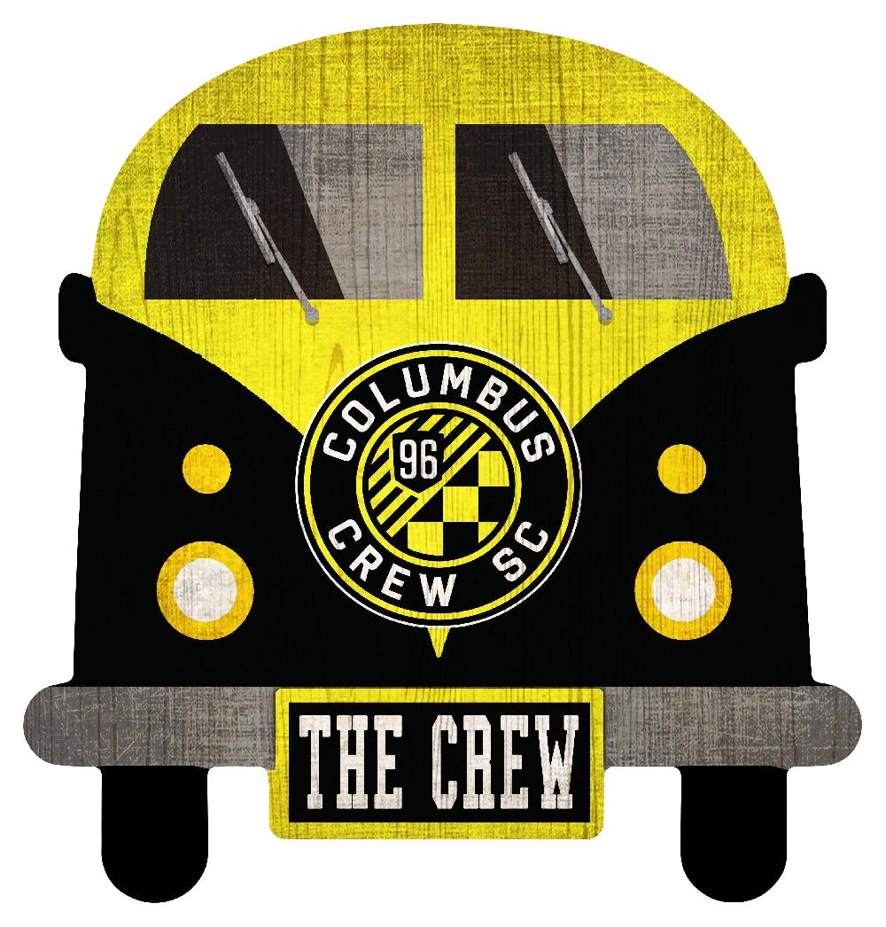 fan creations Columbus Crew 12" Team Bus Sign
