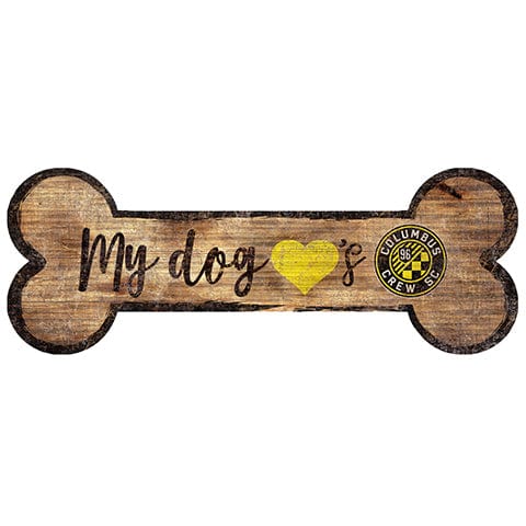 fan creations Columbus Crew Dog Bone Sign