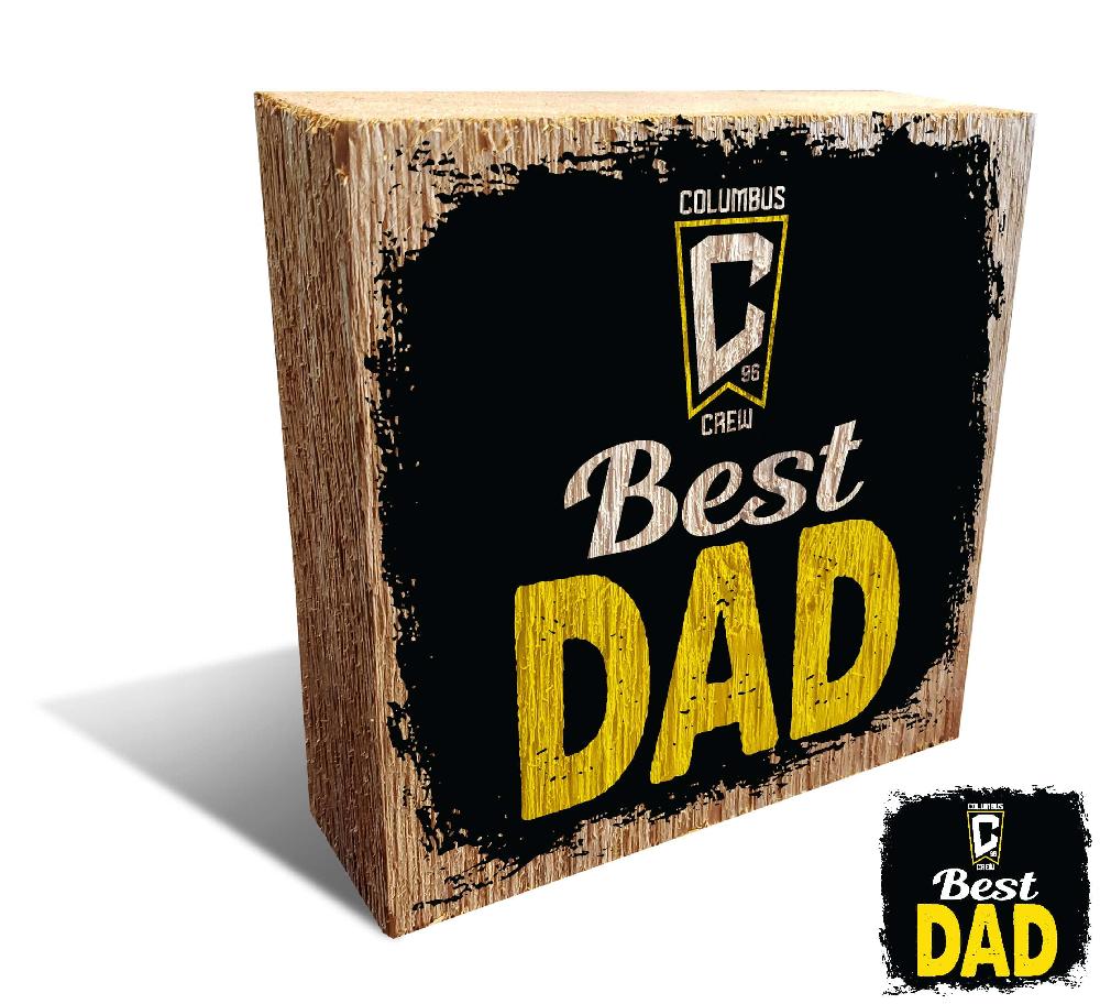 fan creations Columbus Crew SC Best Dad Block