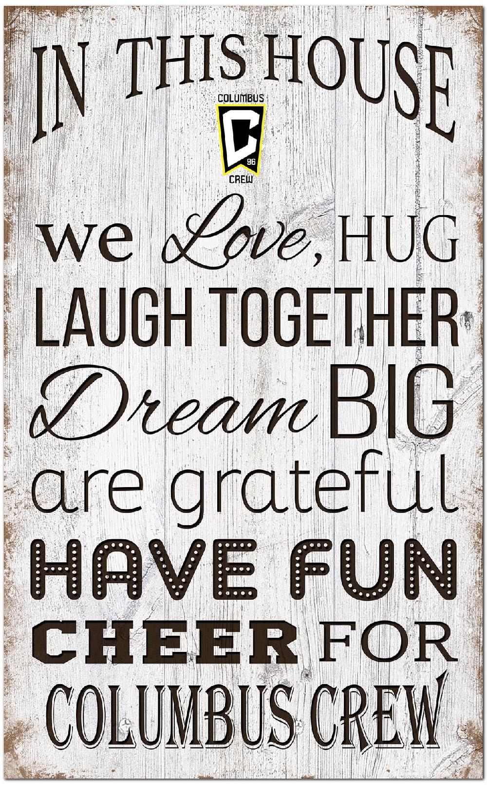 fan creations Columbus Crew SC In This House 11x19