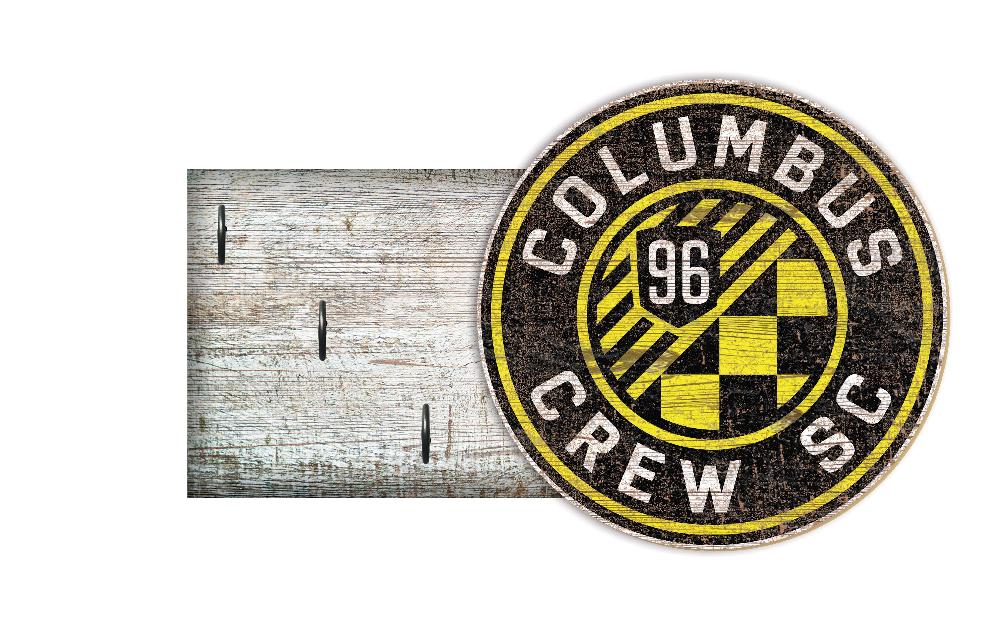 fan creations Columbus Crew SC Key Holder 6x12
