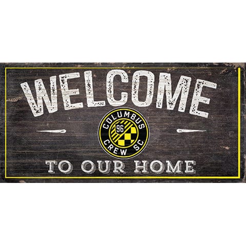 fan creations Columbus Crew Welcome Sign