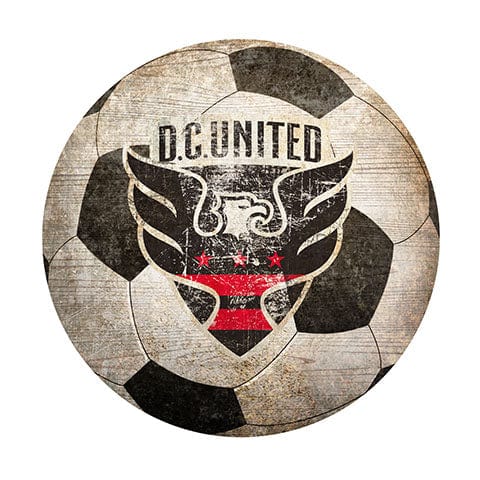fan creations D.C. United 12" Soccer Shaped Sign