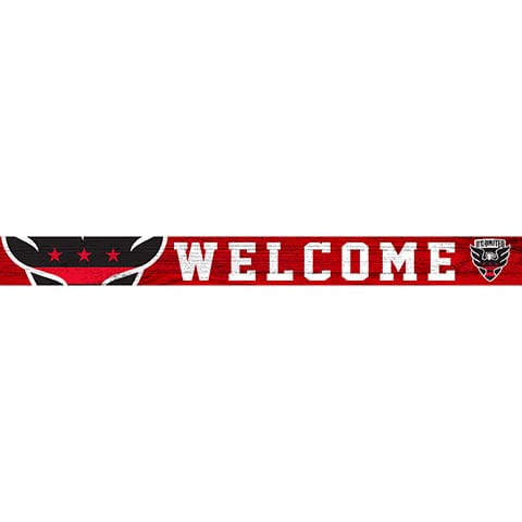 fan creations D.C. United 16in. Welcome Strip
