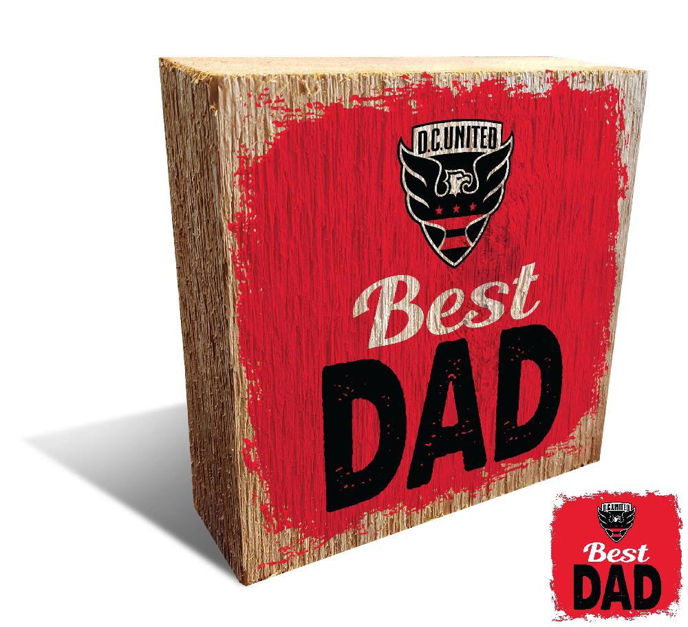 fan creations D.C. United Best Dad Block