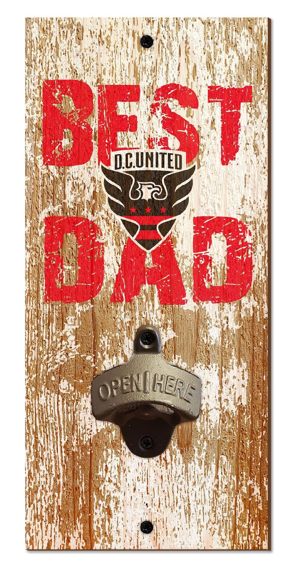 fan creations D.C. United Best Dad Bottle Opener