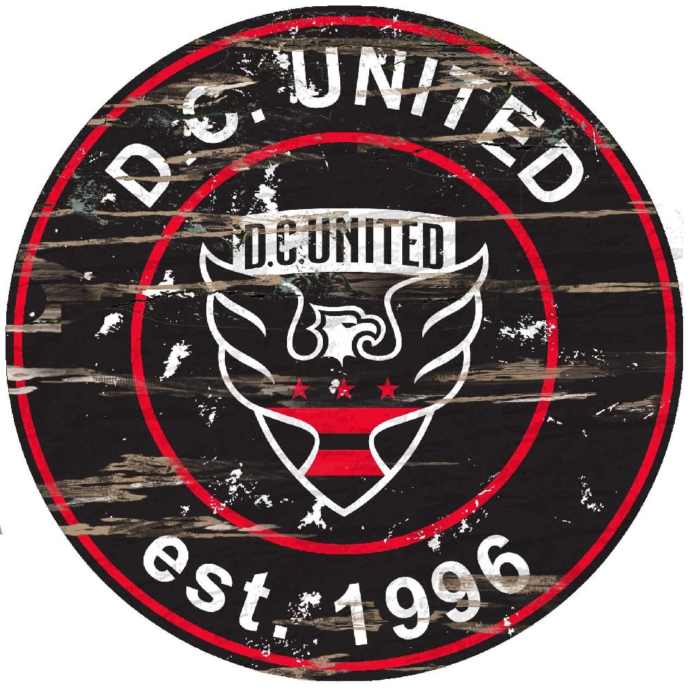 fan creations D.C. United Distressed 24" Circle