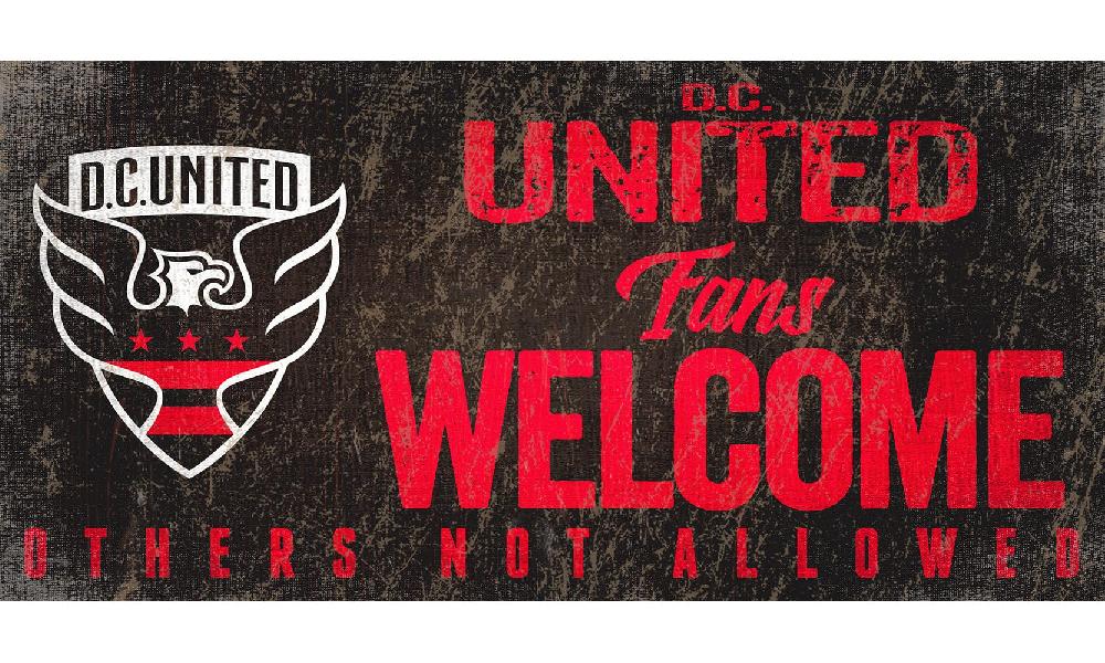 fan creations D.C. United Fans Welcome Sign