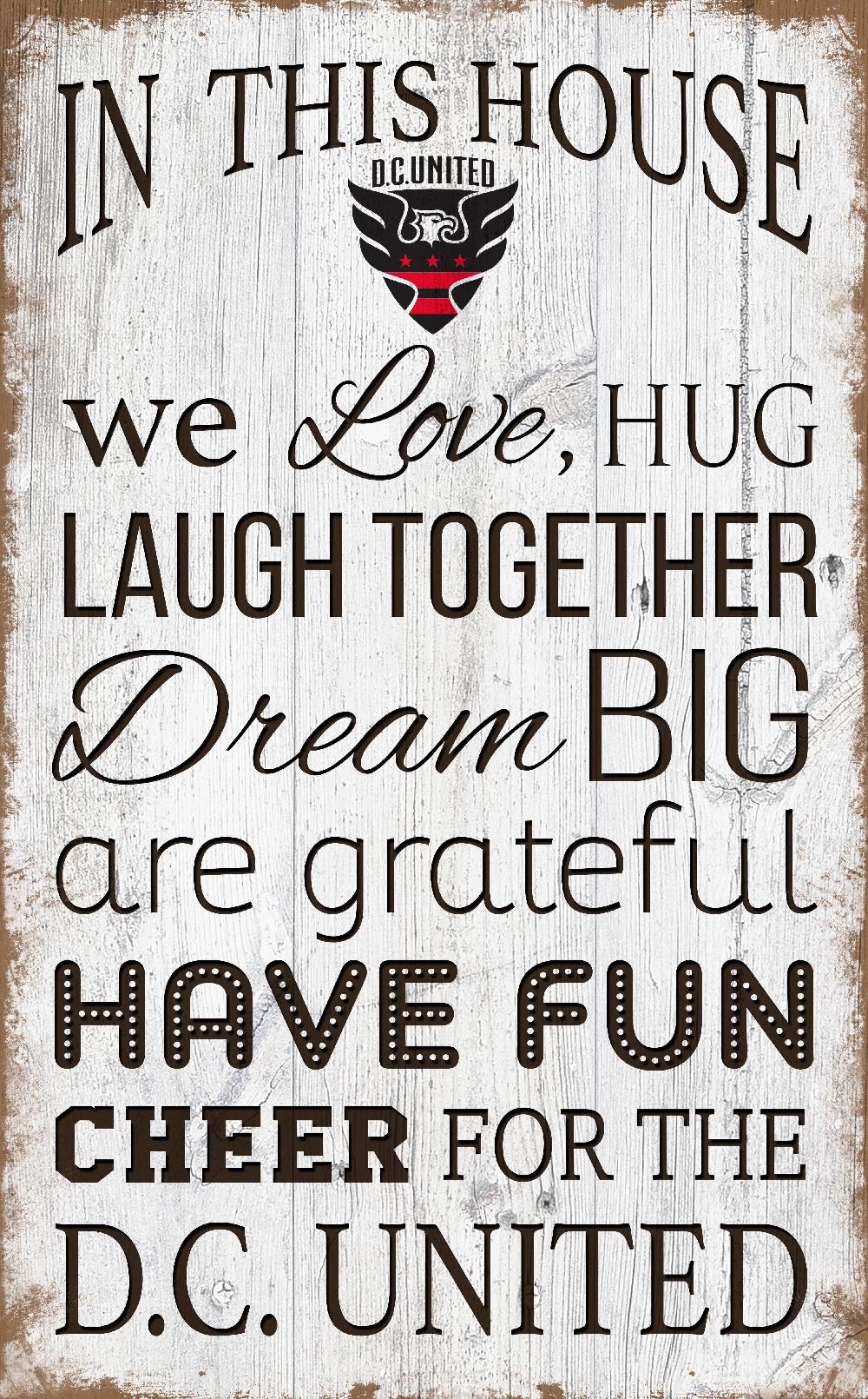 fan creations D.C. United In This House 11x19