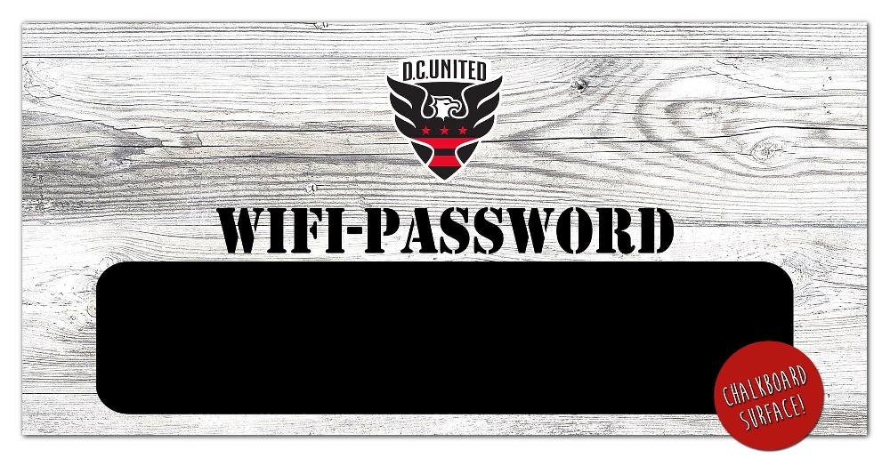 fan creations D.C. United Wifi Password 6x12 Sign