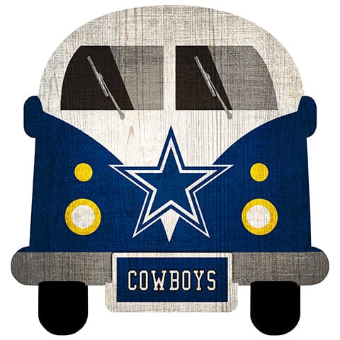 fan creations Dallas Cowboys 12" Team Bus Sign