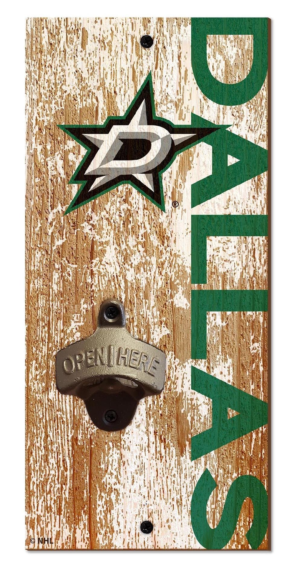 fan creations Dallas Stars Bottle Opener