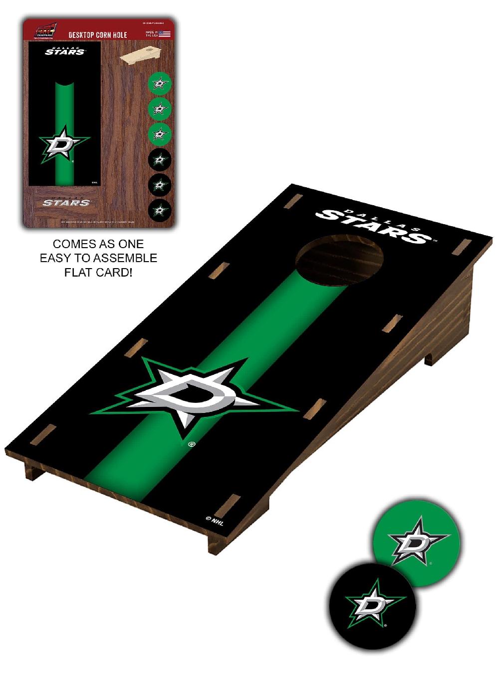 fan creations Dallas Stars Desktop Cornhole