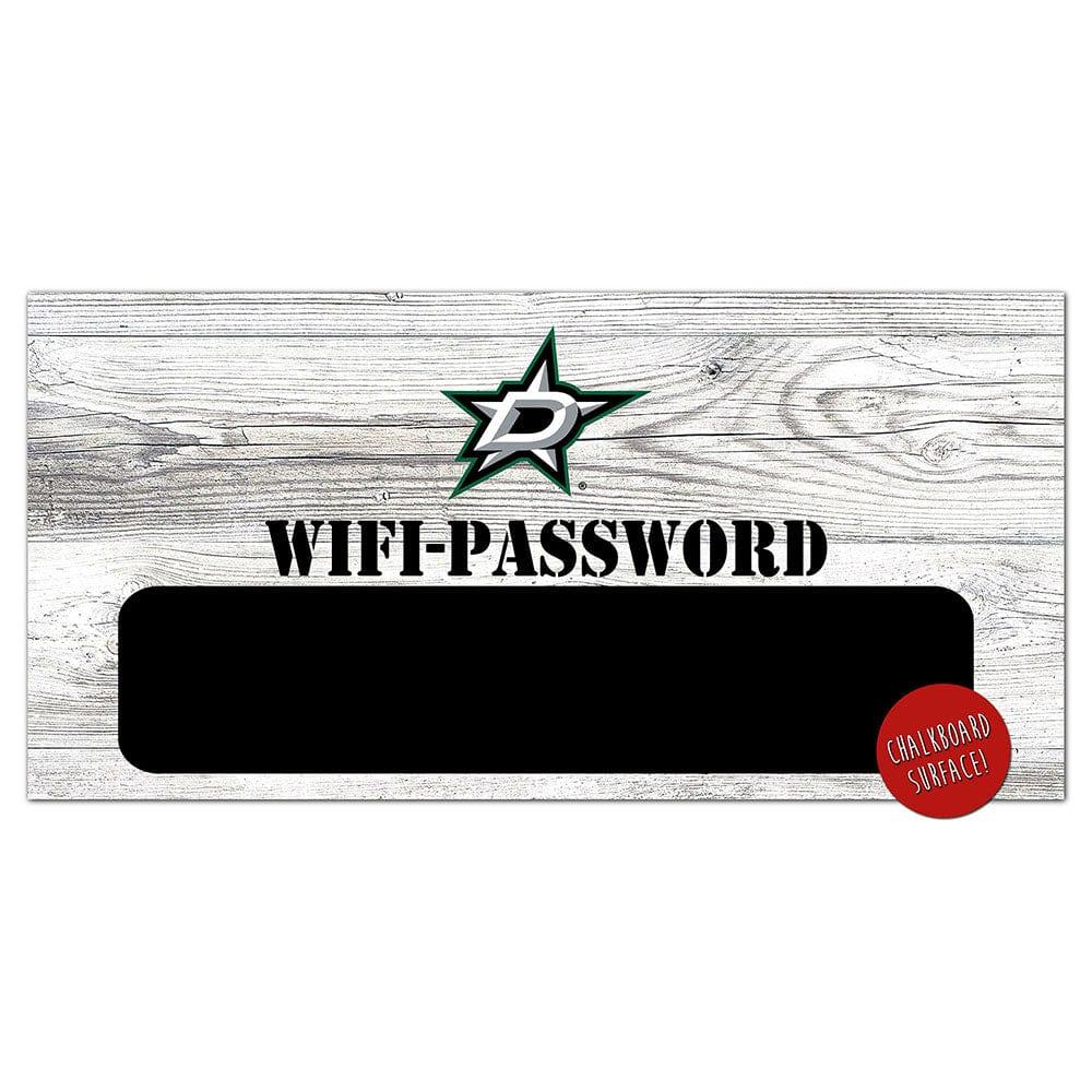 fan creations Dallas Stars Wifi Password 6x12 Sign