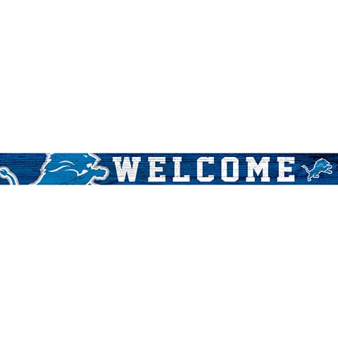 fan creations Detroit Lions 16in. Welcome Strip