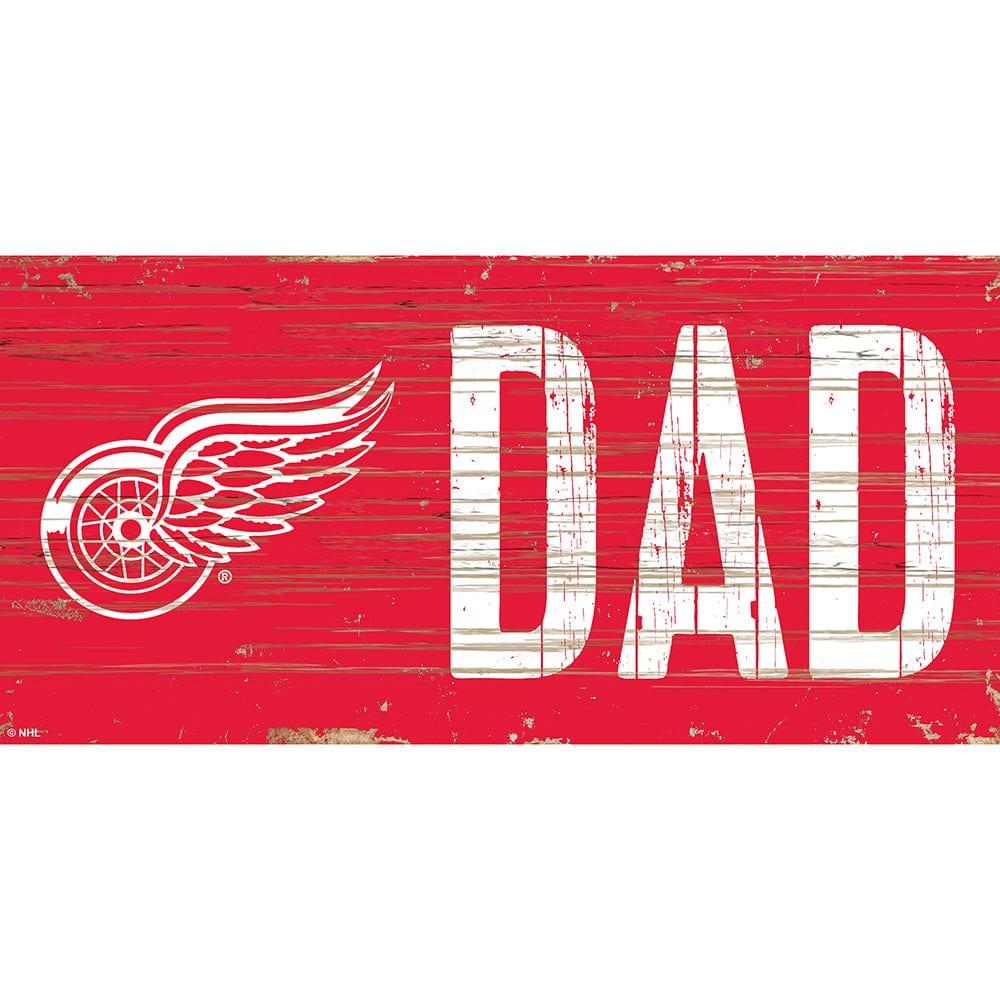 fan creations Detroit Red Wings DAD 6x12 Sign