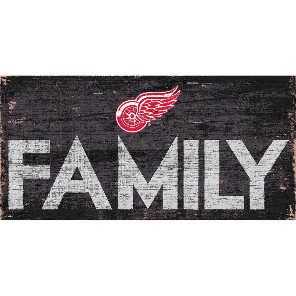 fan creations Detroit Red Wings Family 6x12