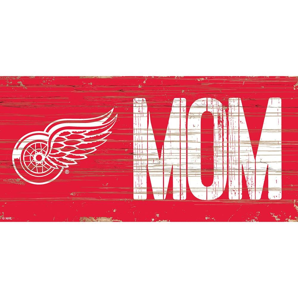 fan creations Detroit Red Wings MOM 6x12 Sign
