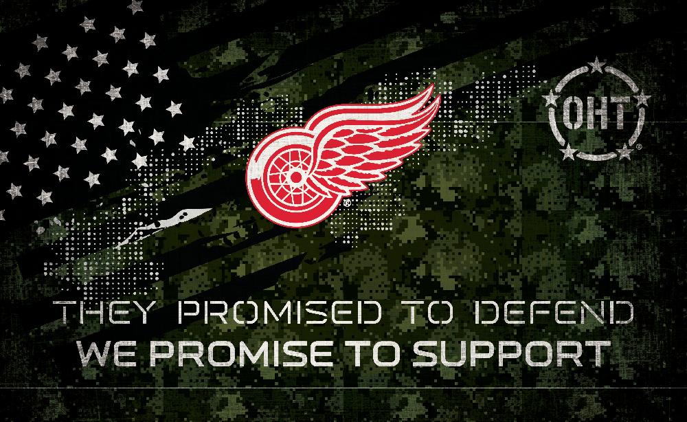 fan creations Detroit Red Wings OHT Tray