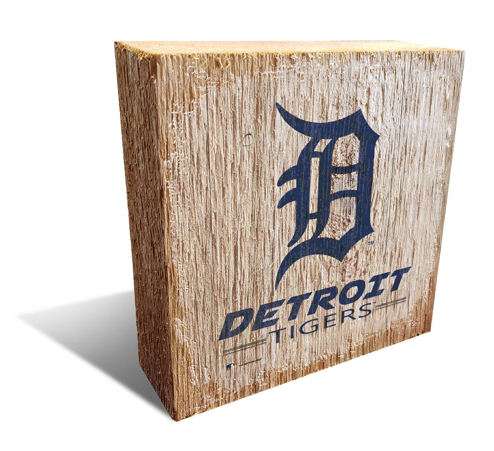 fan creations Detroit Tigers Team Logo Block