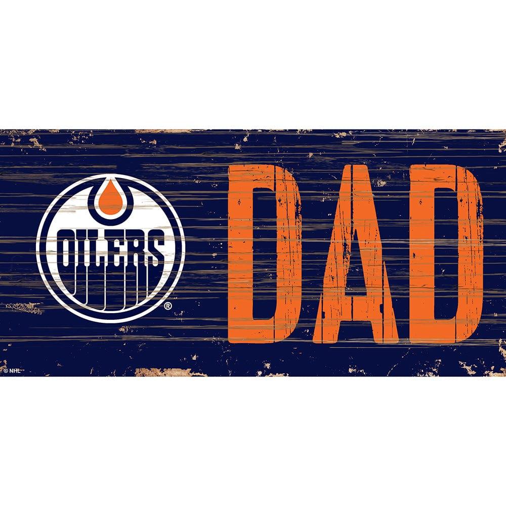 fan creations Edmonton Oilers DAD 6x12 Sign