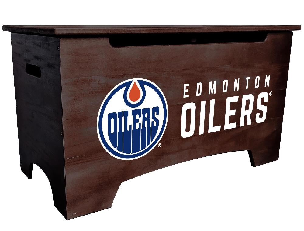 fan creations Edmonton Oilers Logo Storage Box