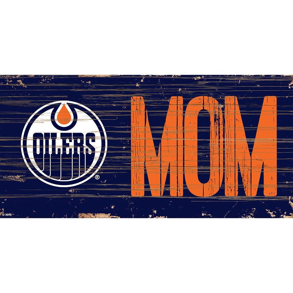 fan creations Edmonton Oilers MOM 6x12 Sign
