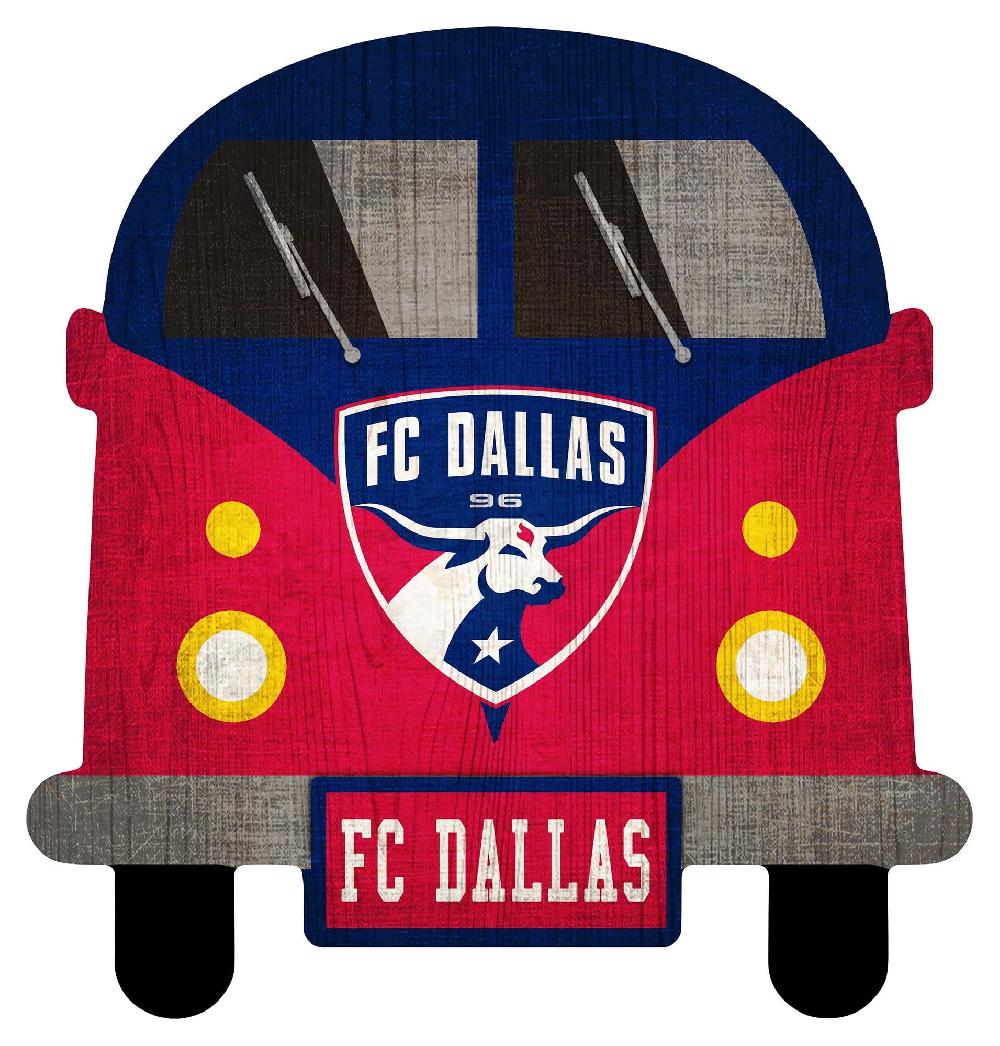 fan creations FC Dallas 12" Team Bus Sign