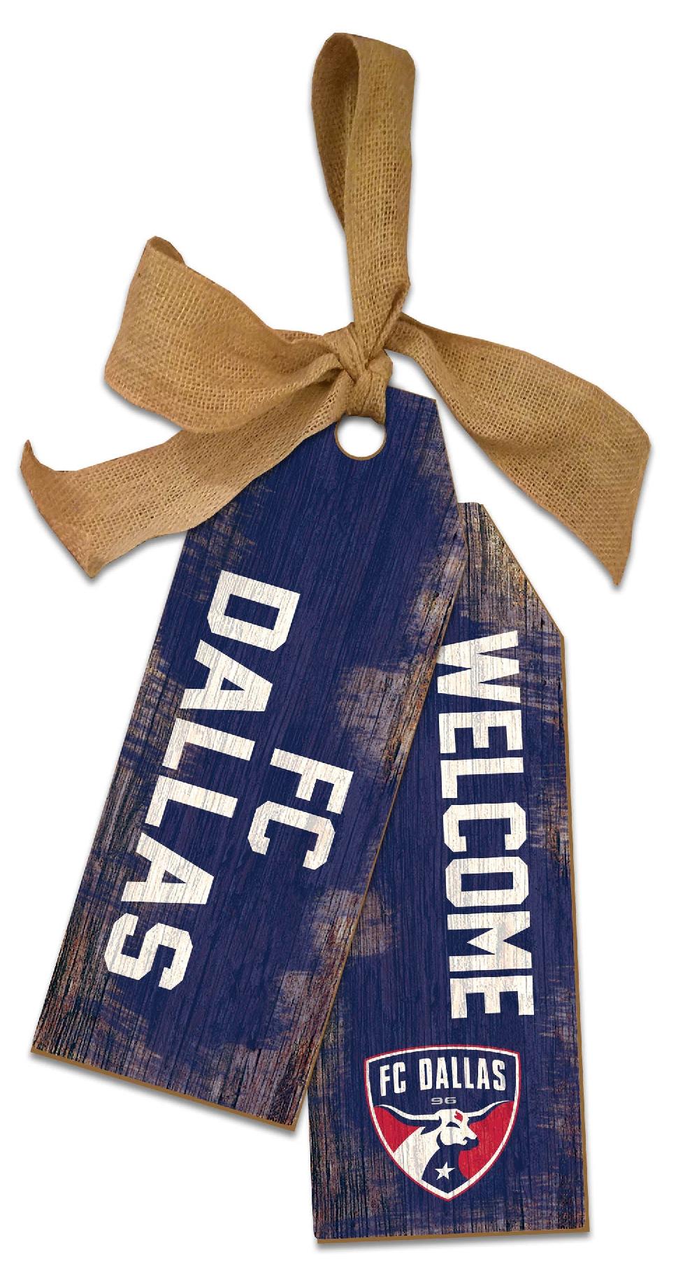 fan creations FC Dallas 12" Team Tags