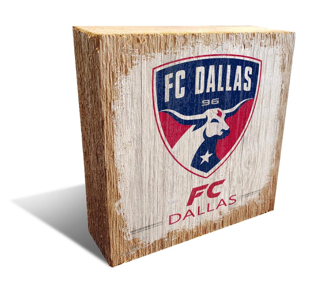 fan creations FC Dallas Team Logo Block