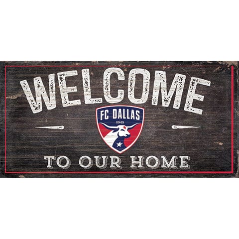 fan creations FC Dallas Welcome Sign