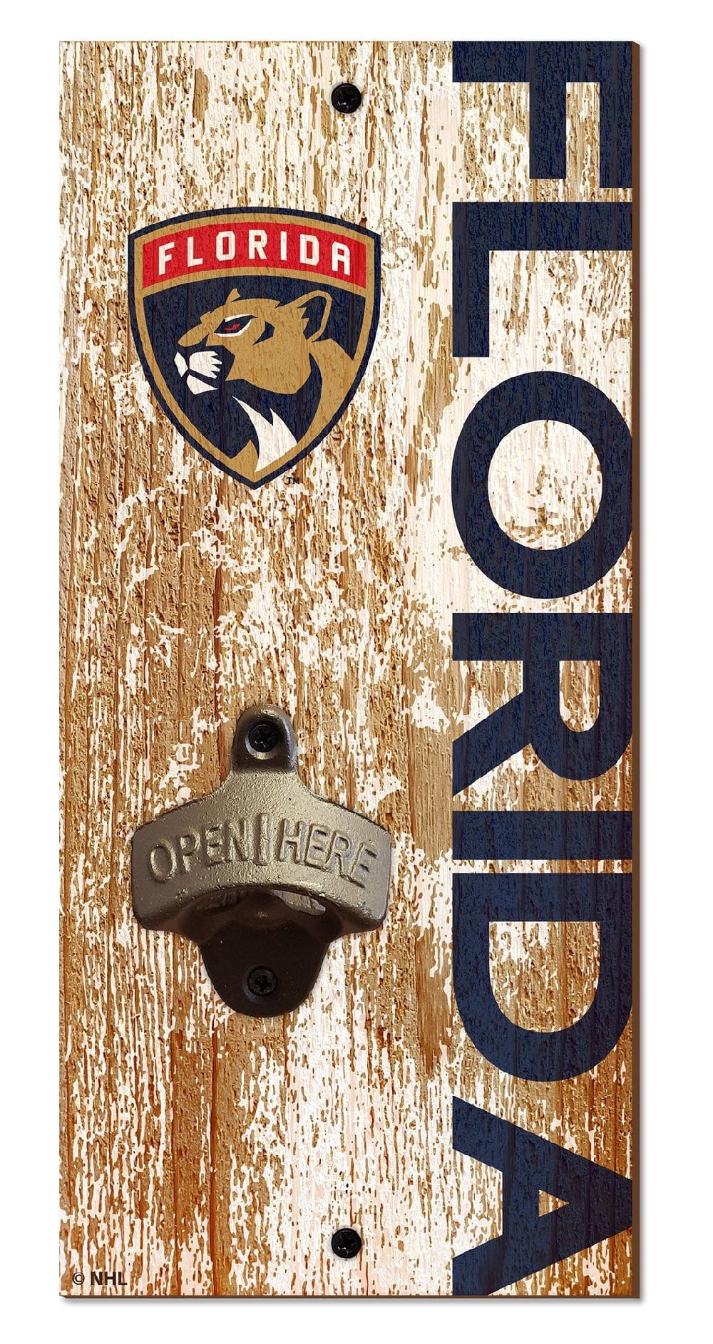 fan creations Florida Panthers Bottle Opener