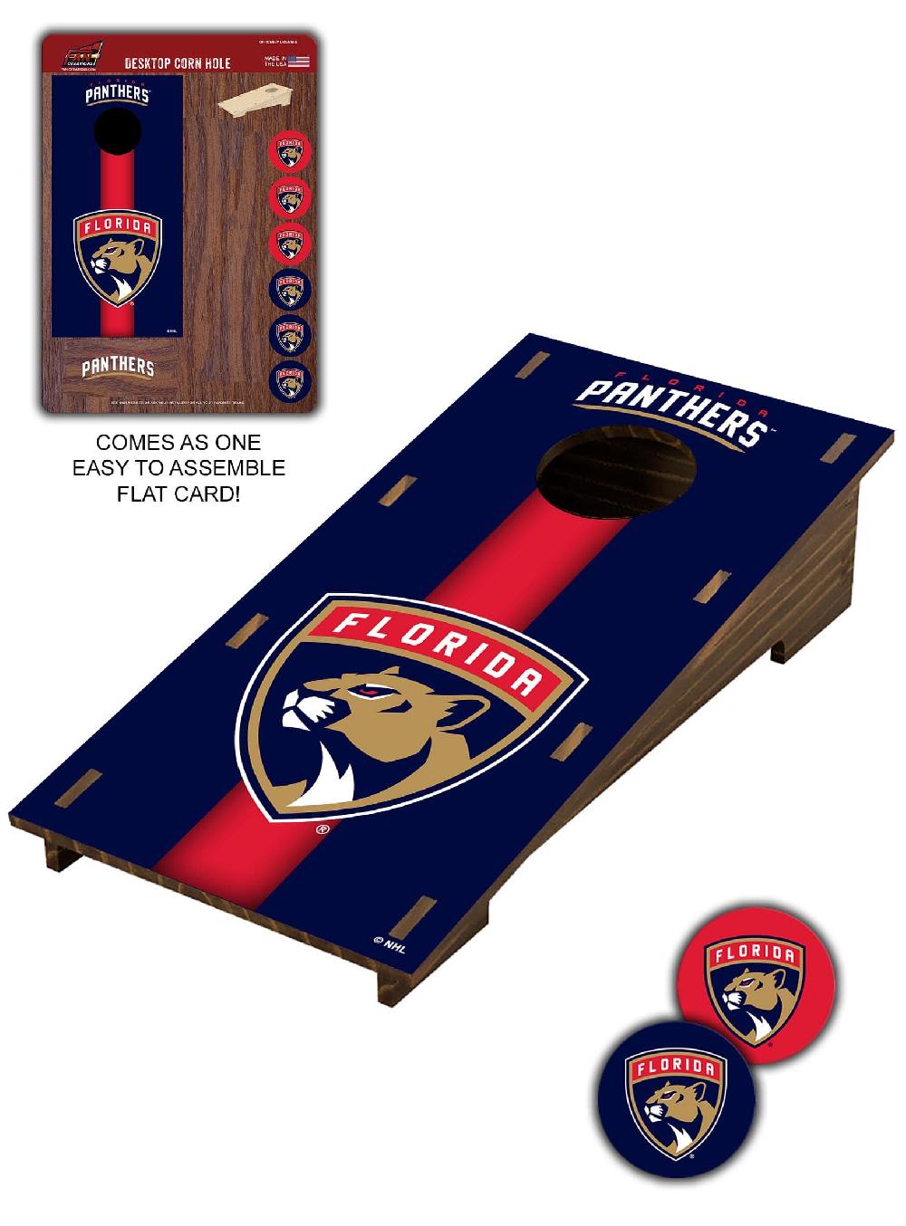fan creations Florida Panthers Desktop Cornhole