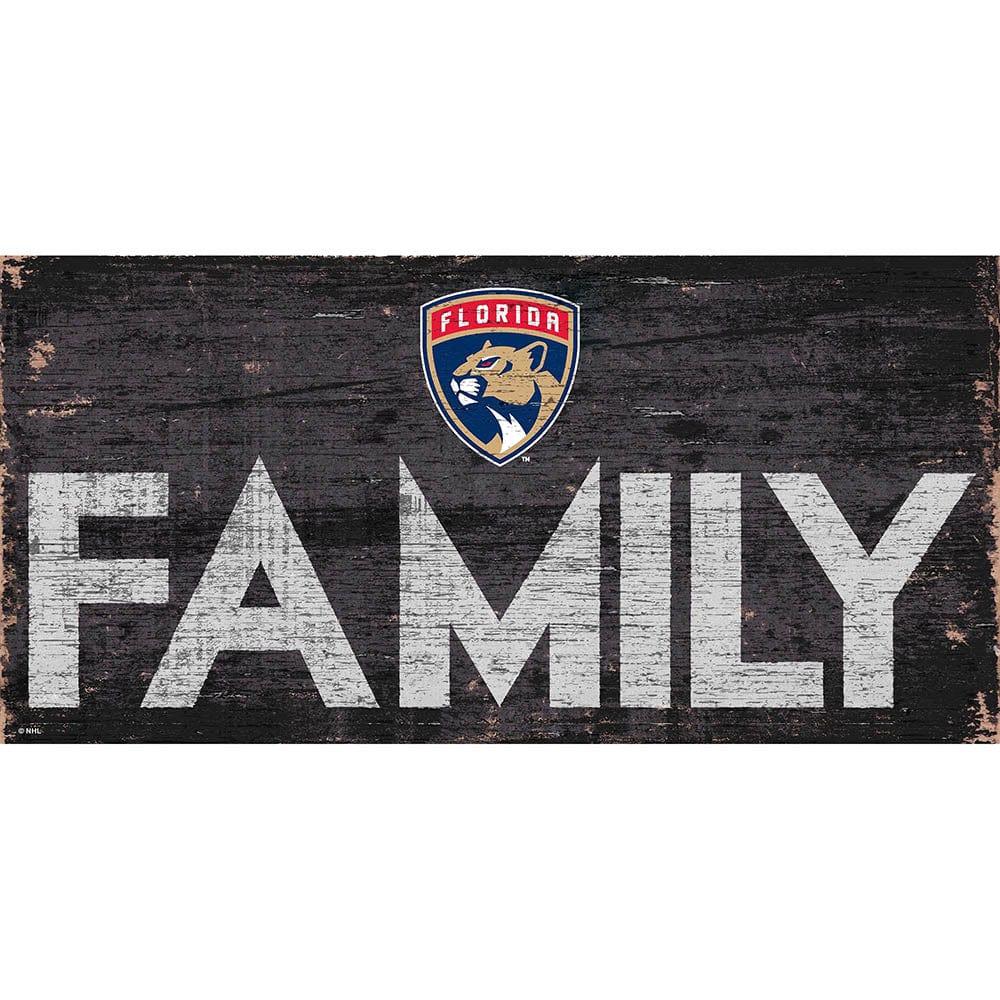 fan creations Florida Panthers Family 6x12