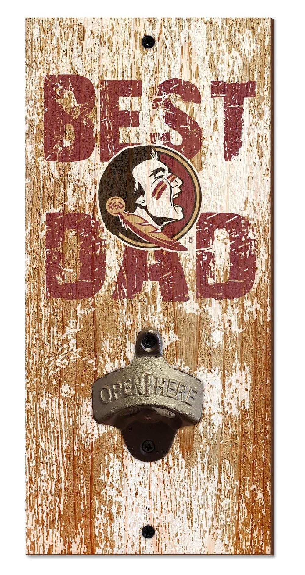 fan creations Florida State Best Dad Bottle Opener