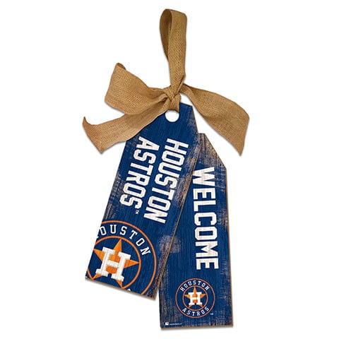 fan creations Houston Astros 12" Team Tags