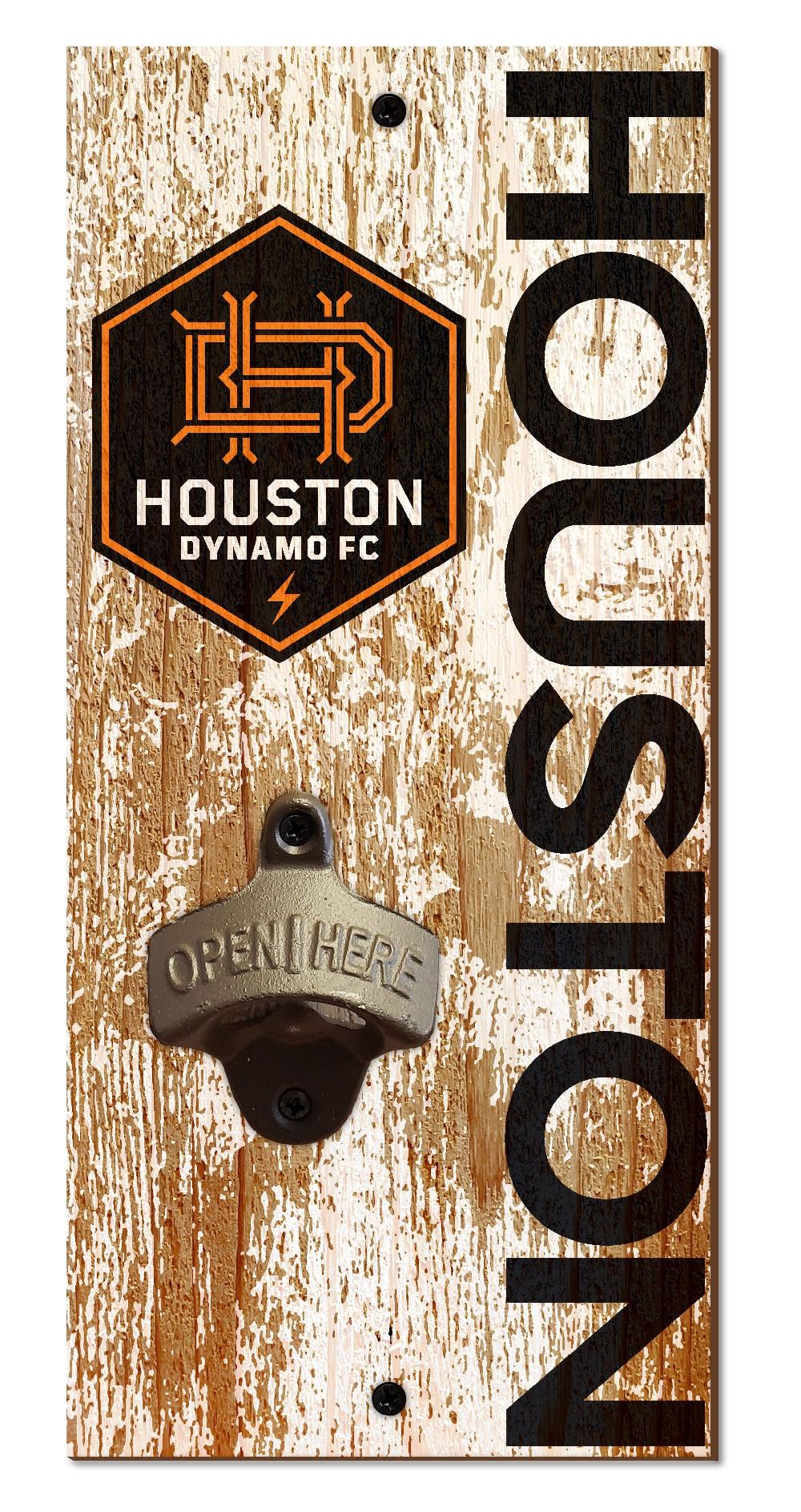 fan creations Houston Dynamo Bottle Opener