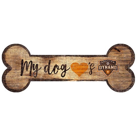 fan creations Houston Dynamo Dog Bone Sign