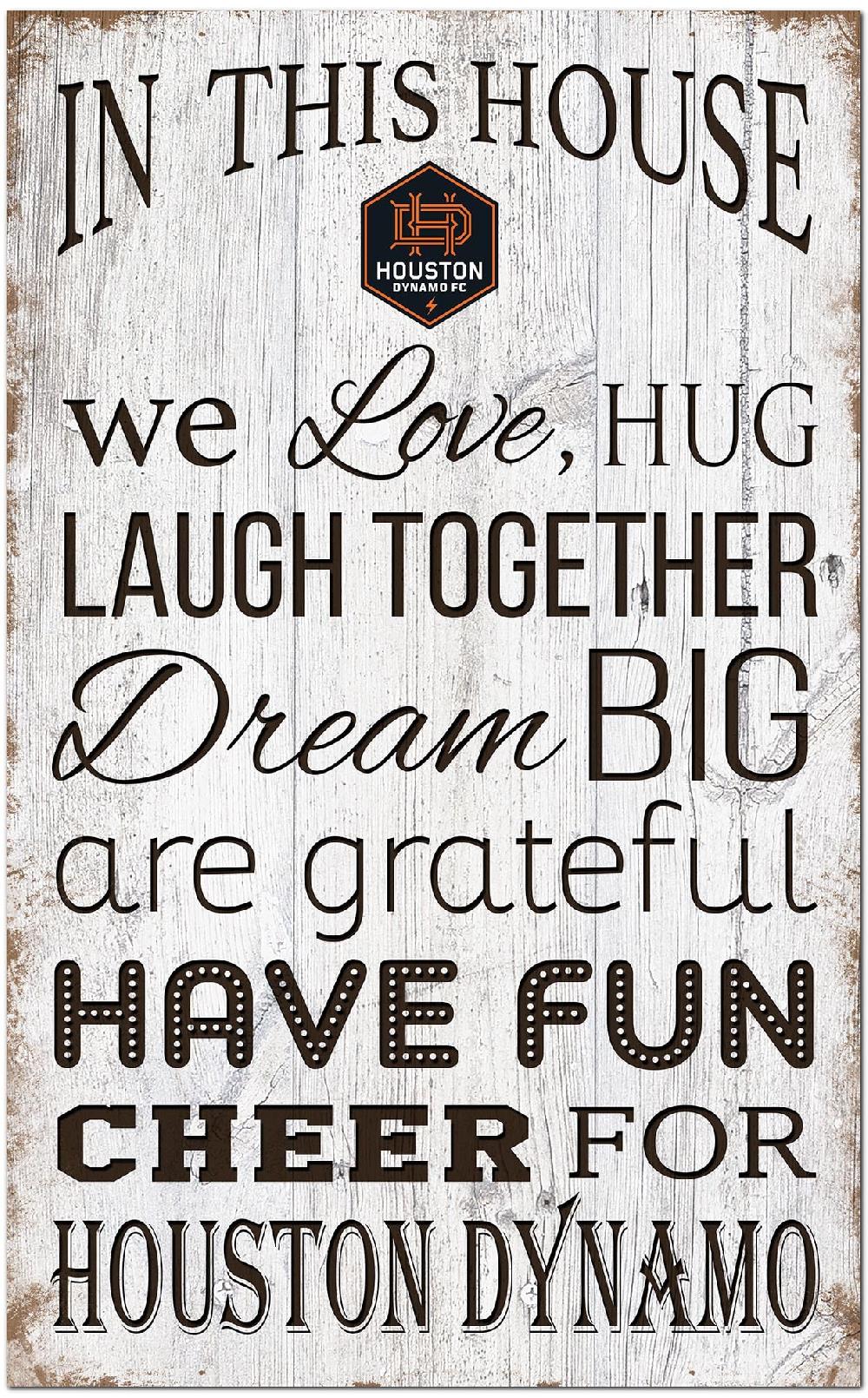 fan creations Houston Dynamo In This House 11x19