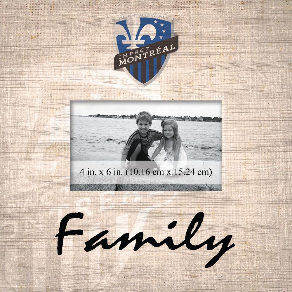 fan creations Impact Montreal Family Frame